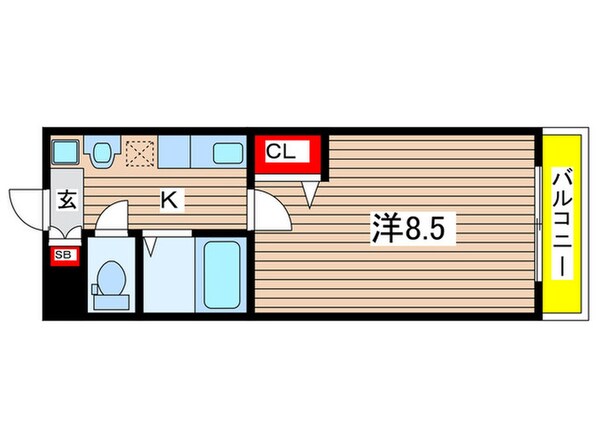 ハウゼ衣笠の杜の物件間取画像